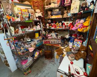 Vintage toys and dolls