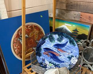 Silk embroidered butterflies 