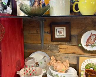 Glass bake, Casseroles, Corning ware, Pig, Christmas glass jars