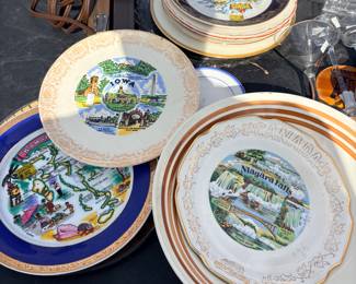 Souvenir plates