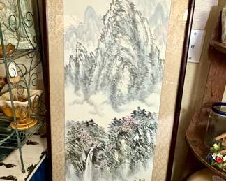 Ink Drawn asian Paintings