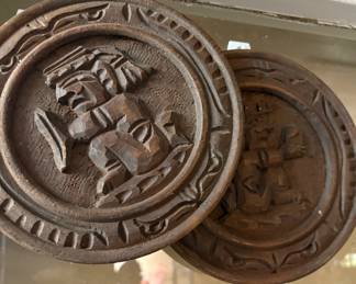 Carved plates