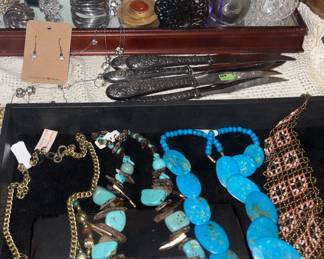 Silver Plate Knives set