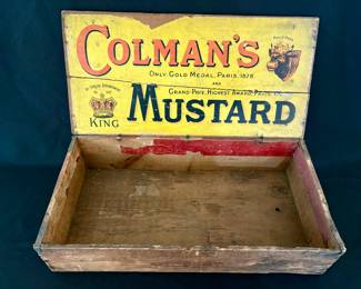 Rare Colman’s Box $175