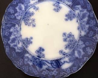 Flow Blue Plate