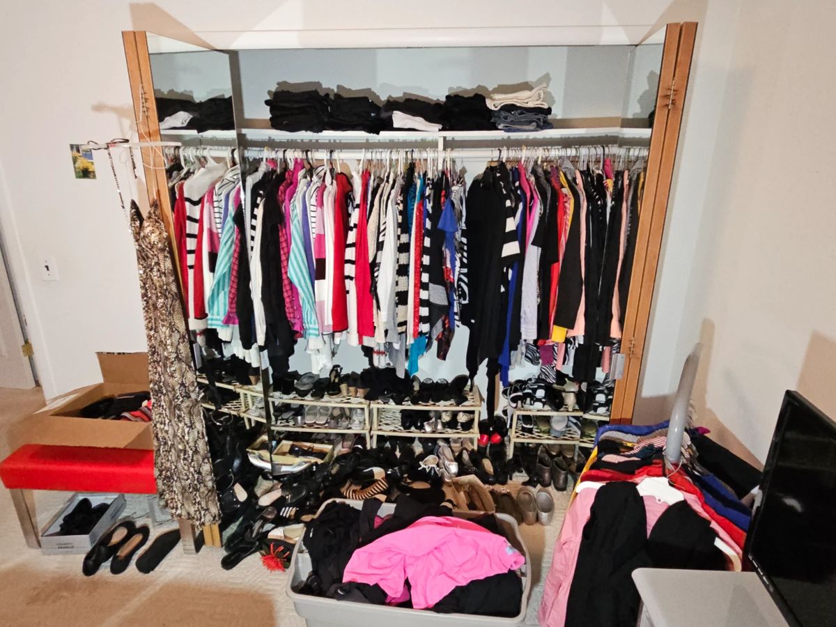 LOTS of Womens Small-Medium clothing, size 6.5 shoes