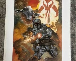 signed dave dorman litho