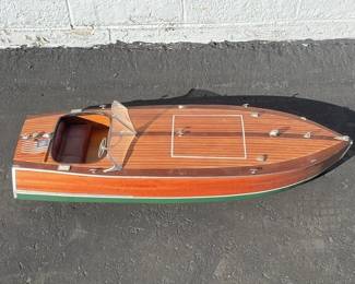 Model Garwood boat