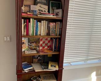 Drexel Heritage Book Case. (2) BOOKS!!