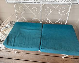 Vintage Woodard Wrought Iron Patio Furniture Chantilly Rose