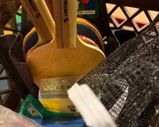 Ping Pong Net, Paddles