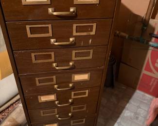 Vintage Shaw Walker Metal Cabinet