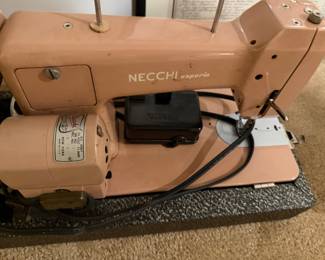 Vintage Necchi Sewing Machine