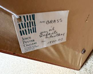 Original Tag what owner Paid!