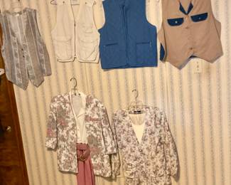 Vest and jackets