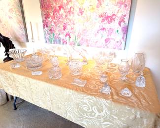 Waterford patterns: Colleen , Lizmore, Millennium 