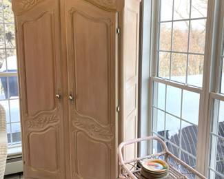 Carved Quality Wooden Armoire