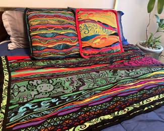 Coogi Casa Australia Merino Throw Blanket 63"x72"; Coogi Case Australia Shams;