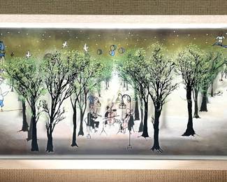 Jean-Pierre Weill
Forest Avenue
custom painting on glass