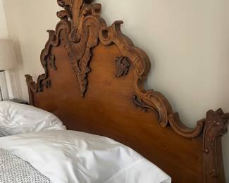 Henredon for Ralph Lauren Hudson Chippendale Style with Ball and Claw Feet Queen Size Bed - $3875.00