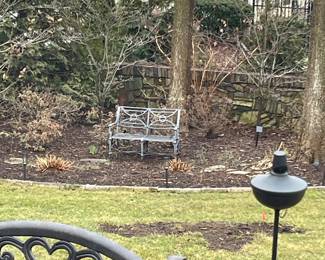 Forshaw Furniture Outdoor Cast Aluminum Garden Bench -$525.00