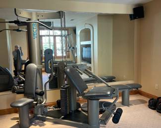 Vectra On-Line 1500 Home Gym Strength System - $975.00 (Located in lower level with walkout)