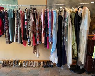 Large Collection of Women's Clothing and Shoes