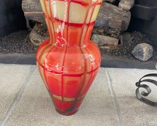 Kosta Boda Orange Vivienne Vase - $97.00 