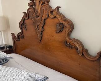 Henredon for Ralph Lauren Hudson Chippendale Style with Ball and Claw Feet Queen Size Bed - $3875.00