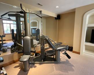 Vectra On-Line 1500 Home Gym Strength System - $975.00 - (Located in lower level with walkout)
