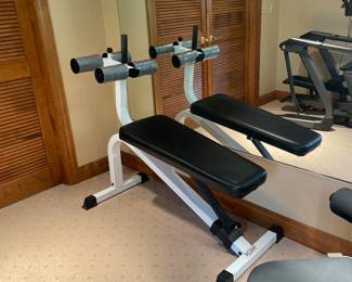 Weight Bench Press, Adjustable Workout Bench for Home Gym, Incline Decline - $56.00