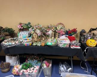 Large Collection of Spring and Easter Decorations