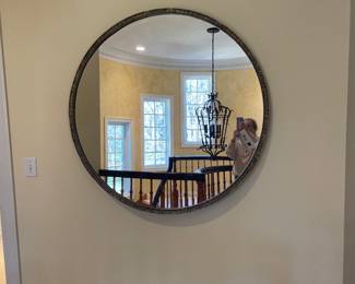 Large Round Mirror, 45” round - $225.00