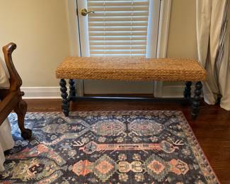 Jaipur Living Keyara By Nikki Chu Teleza KNC06 Blue Clay 8 ft. X 10 ft. Rectangle Rug - $325.00