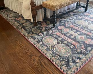 Jaipur Living Keyara By Nikki Chu Teleza KNC06 Blue Clay 8 ft. X 10 ft. Rectangle Rug - $325.00