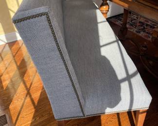 Camden Collection Furniture Upholstered Dining Settee, 6'6" x 22"D - $795.00