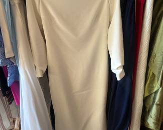 Long-Sleeved White Theia Wedding Dress- Size 6 - $325.00