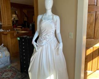 Cocoe Voci Designer Silk Satin Ballgown, Size 2 to 4 - $375.00