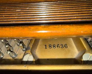 Steinway serial number…built in 1918