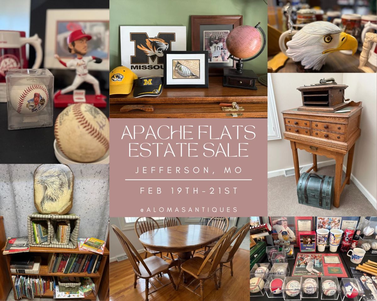 apache flats estate sale