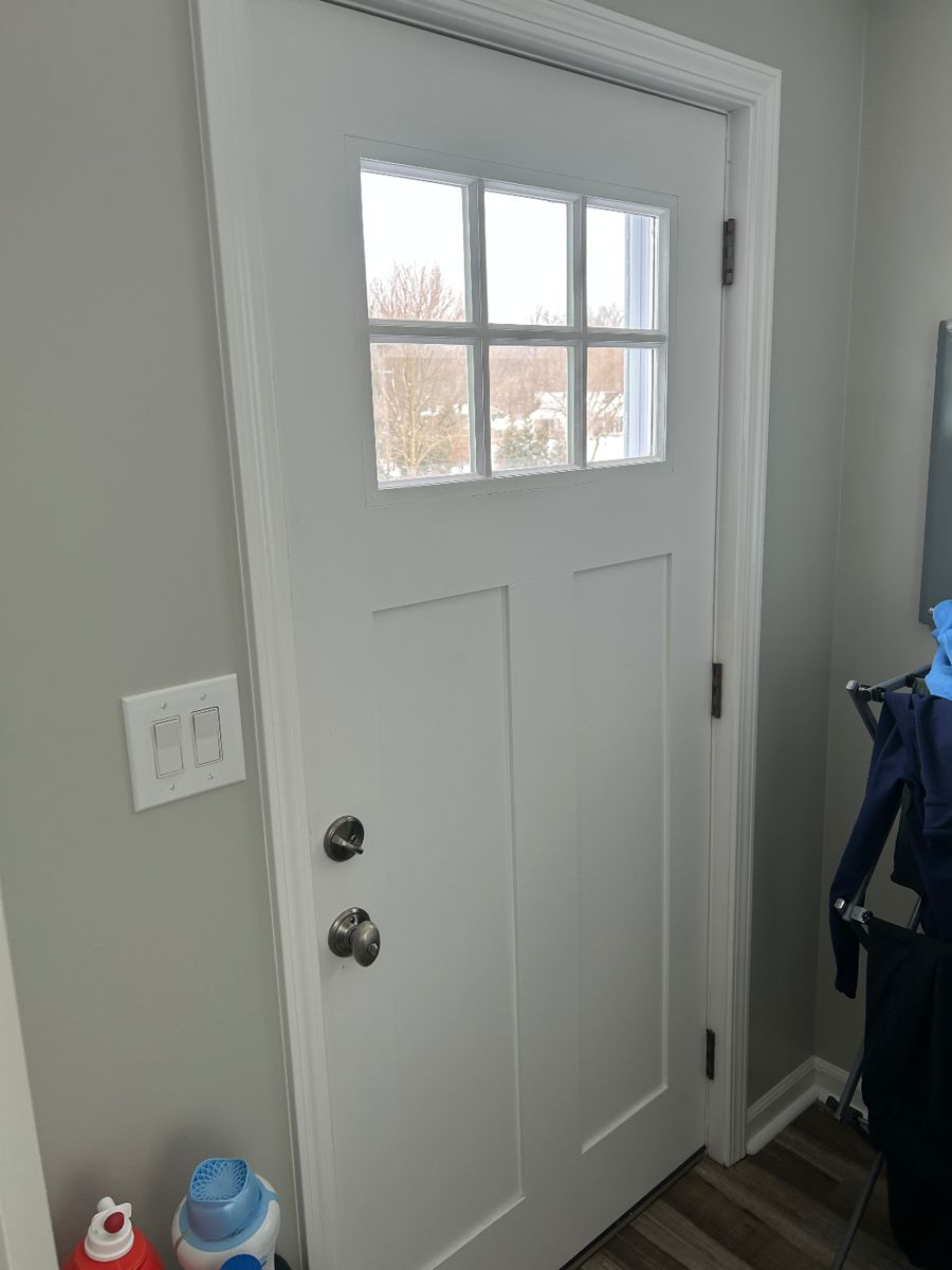 All doors are either new or freshly refinished