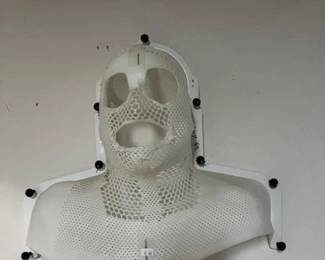 Thermoplastic radiotherapy mask