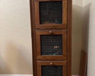 Antique Pie Safe Cabinet