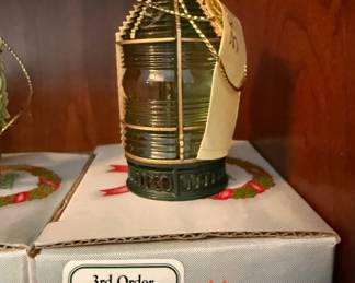 Harbour Lights HL651 Ltd Ed Fresnel Lens 3rd Order Lighthouse Ornament
