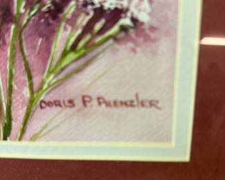 Watercolor Painting by Doris P. Alenzer