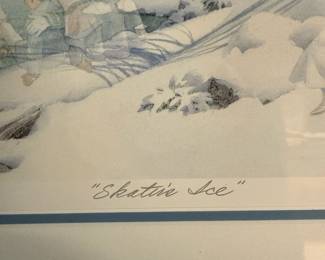 "Skater's Ice" by Charles Peterson, Limited Edition Print