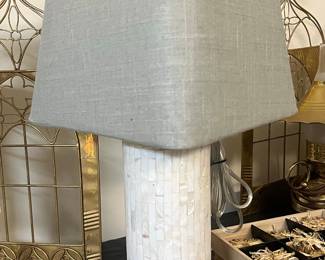 Preston Mother of Pearl Table Lamp