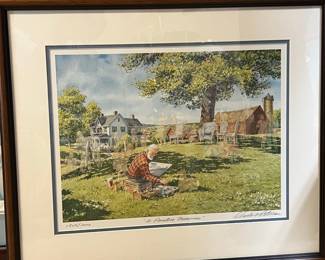 Charles Peterson "A Painter's Memories" Limited Edition Print