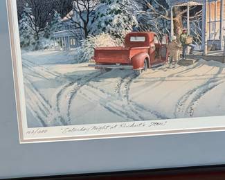 Charles Peterson "Saturday Night at Rucker's Store" Limited Edition Print