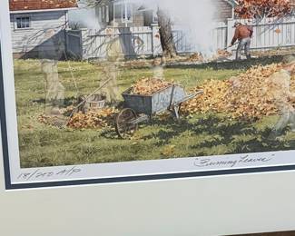 Charles Peterson "Burning Leaves" Limited Edition Print